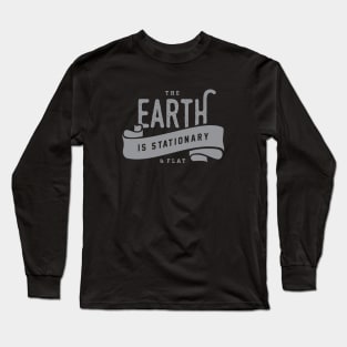 Flat & Stationary Earth 2 Long Sleeve T-Shirt